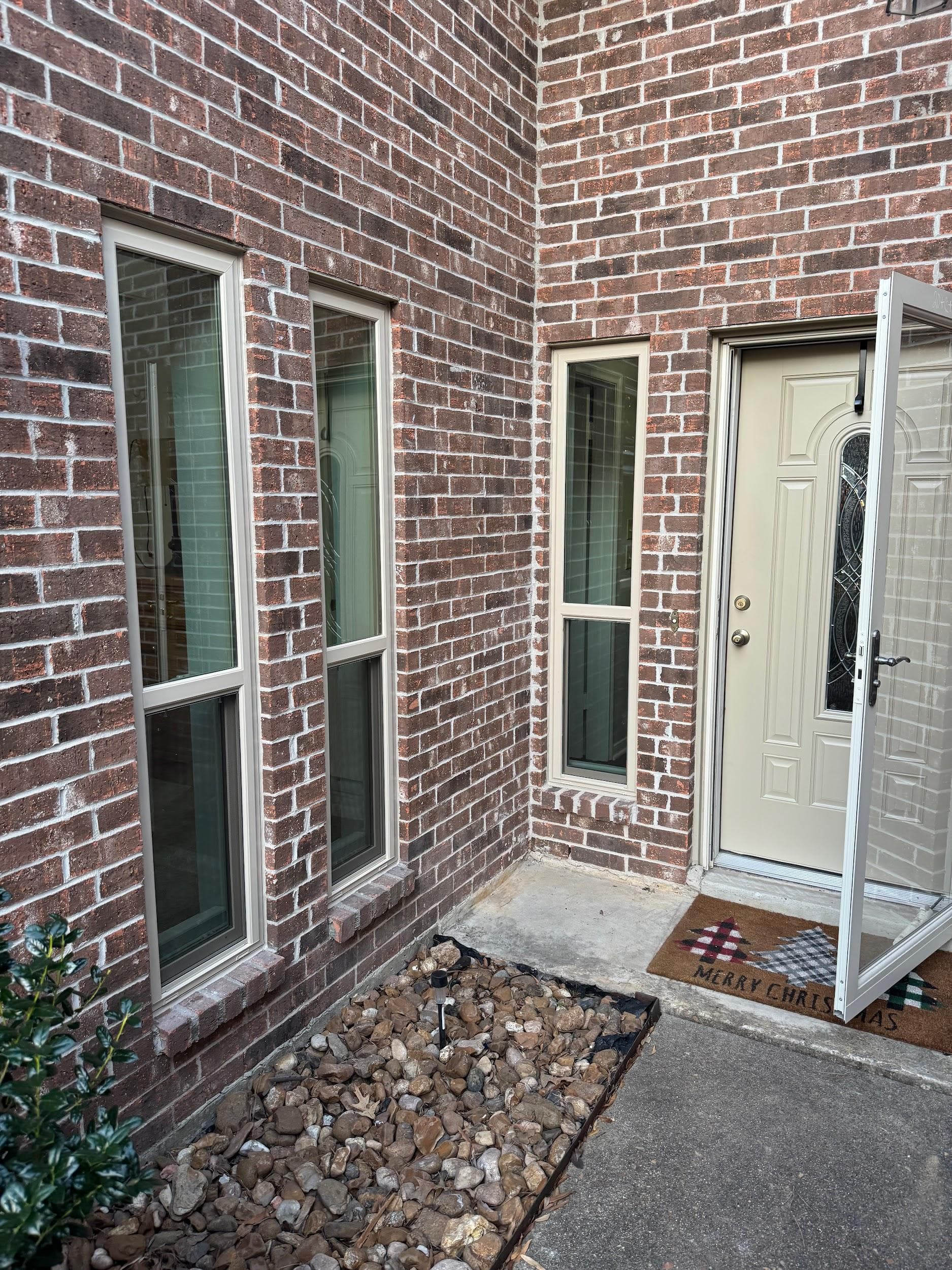Replacement windows installed on a home near Spring, TX